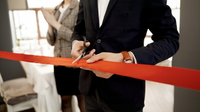 Opening of the hotel: Photo